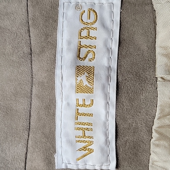 White Stag Blazer Olive Green Suede feel Vintage Boho-chic Woman's size 12 - Picture 9 of 12